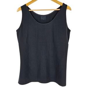 SPANX BY SARAH BLAKELY WOMEN'S BLACK TANK TOP SHIRT SIZE 3X/3TG